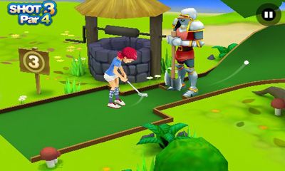 3D Desafio de mini golf 