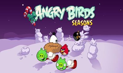 Descargar Pájaros enojados: Temporadas. Jamón asombroso en invierno  gratis para Android.