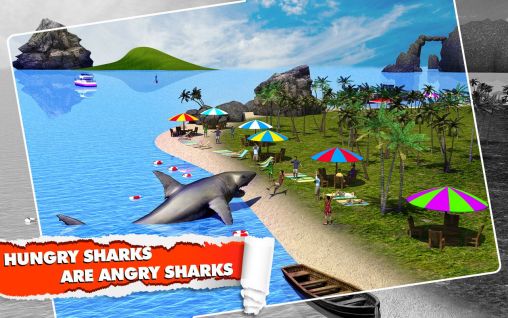 Tiburón enojado: Simulador 3D