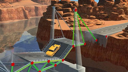 Simulador de construcción de puentes