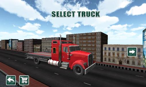 Transportador de ciudad 3D: Simulador de camión