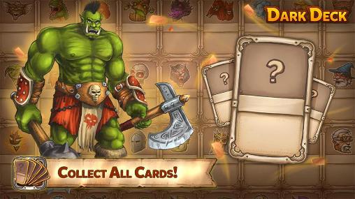 Descargar Baraja oscura: Carta del dragón. Juego de cartas de colección gratis para Android.