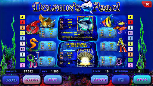 Tragaperras de lujos: Perlas del delfín