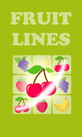 Líneas de frutas  