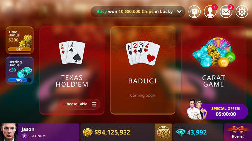 Casino Arenas de oro: Póquer 