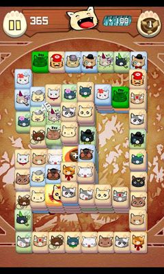 Gato Hambriento de Mahjong