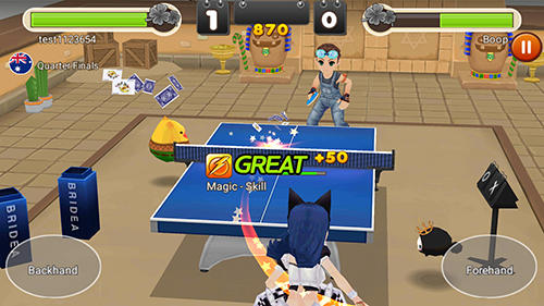 Rey del ping-pong: Rey del tenis de mesa