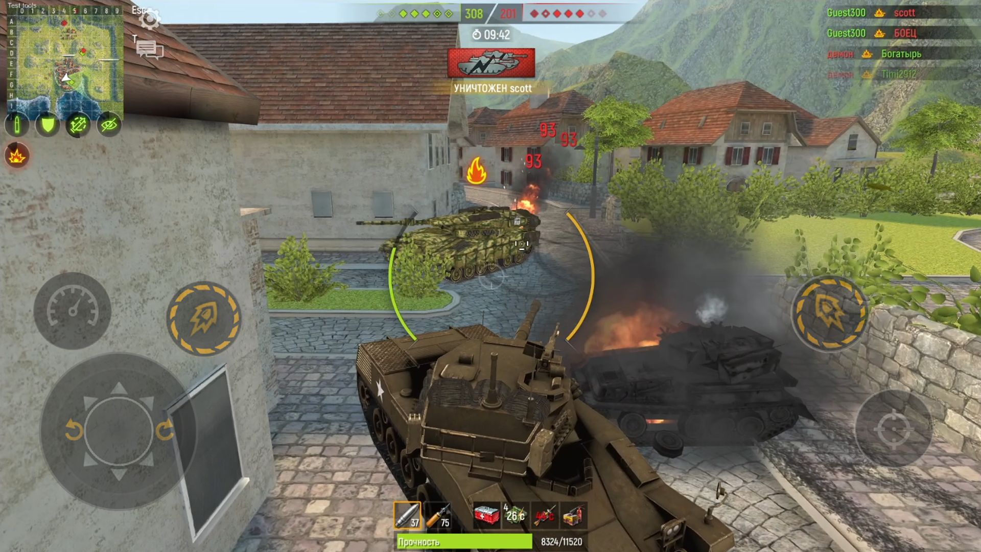Military Tanks: Tank Battle