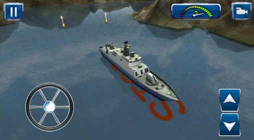 Simulador de un buque naval 
