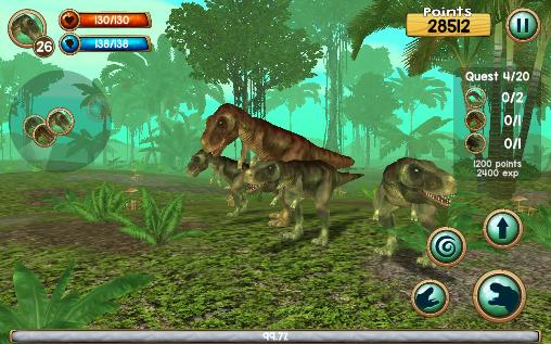 Simulador 3D Tiranosaurio rex 