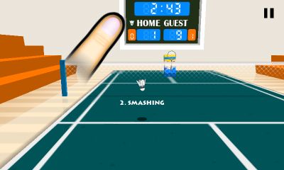 Badminton en 3D