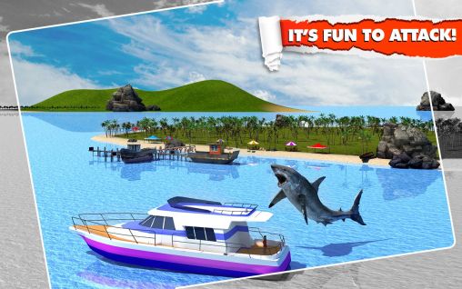 Tiburón enojado: Simulador 3D