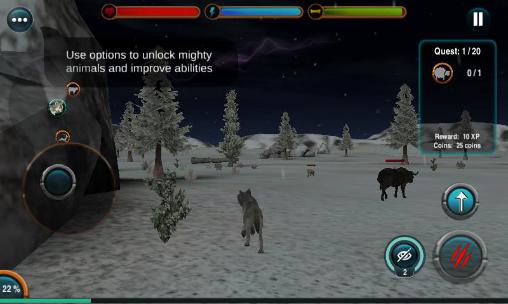 Lobo malvado: Simulador 3D
