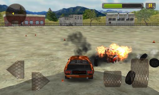 Guerras 3D de coches: Manía de destrucción  
