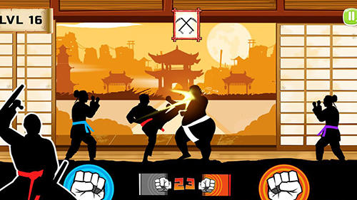 Karate fighter: Real battles