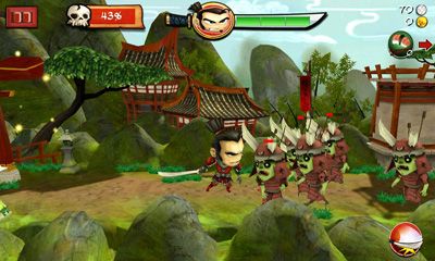 Samurai contra zombies Defensa
