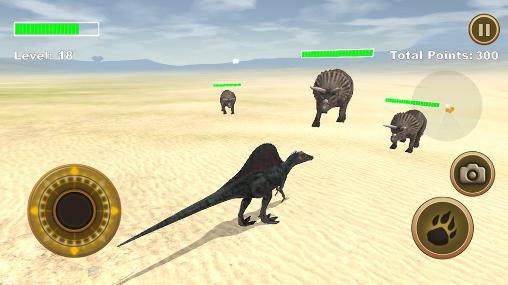 Simulador de supervivencia de Spinosaurus 