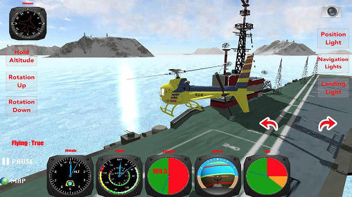 Simulador 3D de vuelo en helicóptero