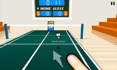 Badminton en 3D