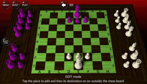 Juego 3D de ajedrez 