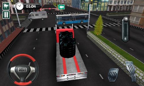 Transportador de ciudad 3D: Simulador de camión