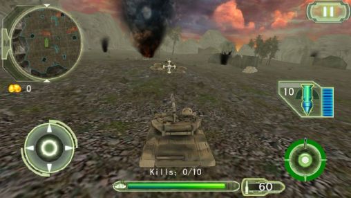 Tanque de batalla loco 3D
