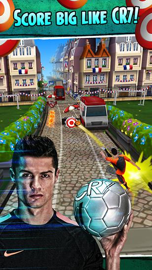 Cristiano Ronaldo: Golpea y corre 