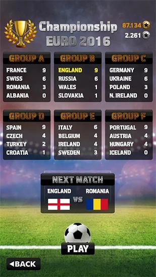 Euro 2016: Tiro de fútbol 