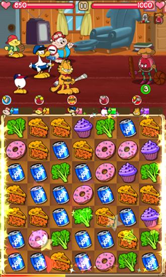 Batalla de alimentos epica de Garfield