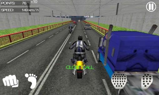 Carrera 3D loca de motos