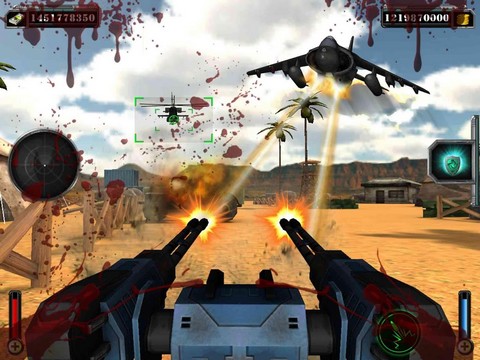 Disparos en aviones 3D: Juego de guerra