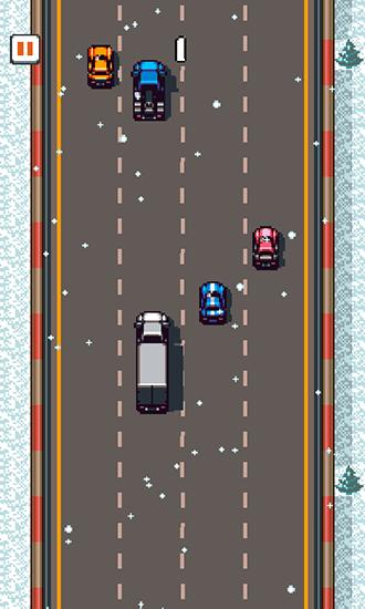 Accidente en la carretera: Carreras