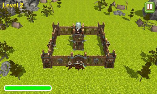 Defensa de la torre: Asedio 3D del castillo