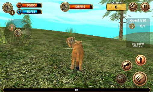Simulador: Puma salvaje