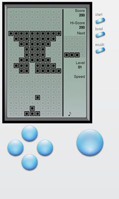 Juego de Ladrillos - Tipo Retro Tetris