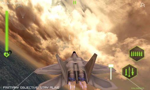 Ataque F-22 Raptor: Avión de caza reactivo