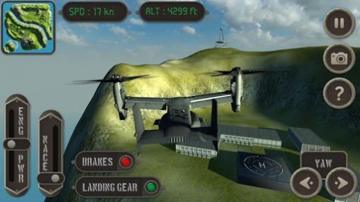 Osprey V22: Simulador de vuelos 