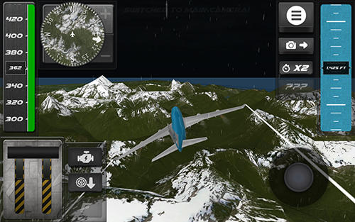 Simulador de vuelo en avión 2017