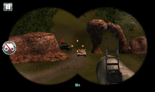 Emboscada 3D del convoy de ejército 