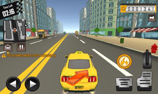 Chófer loco: Trabajo de taxista 3D parte 2