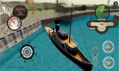 Barco de vapor 3D 