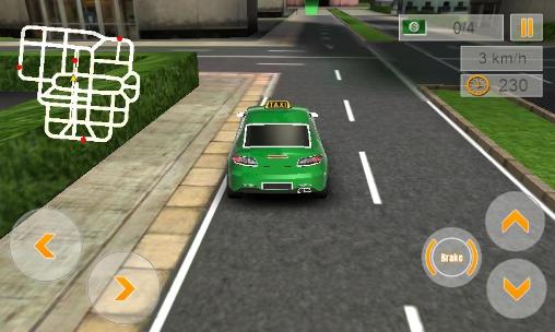 Taxi moderno: Conducción 3D