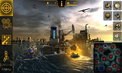 Esfera de petroleo 3D Estrategia naval