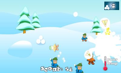 Batalla de bolas de nieve: Juegos de invierno HD 