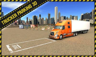 Parking de camiones 3D 