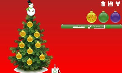 Adornos de Navidad y el Árbol 