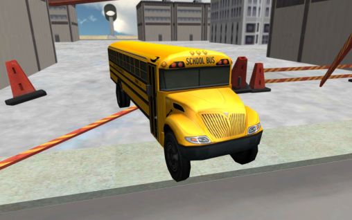 Conducción de autobús escolar 3D