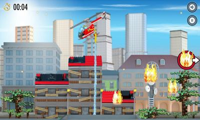 Ciudad LEGO fuego frenético 