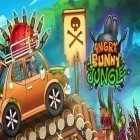 Con la juego 3D Carrera en Montaña Rusa. Nueva York para Android, descarga gratis Angry bunny race: Jungle road  para celular o tableta.