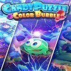 Con la juego  para Android, descarga gratis Candy puzzle: Color bubble  para celular o tableta.